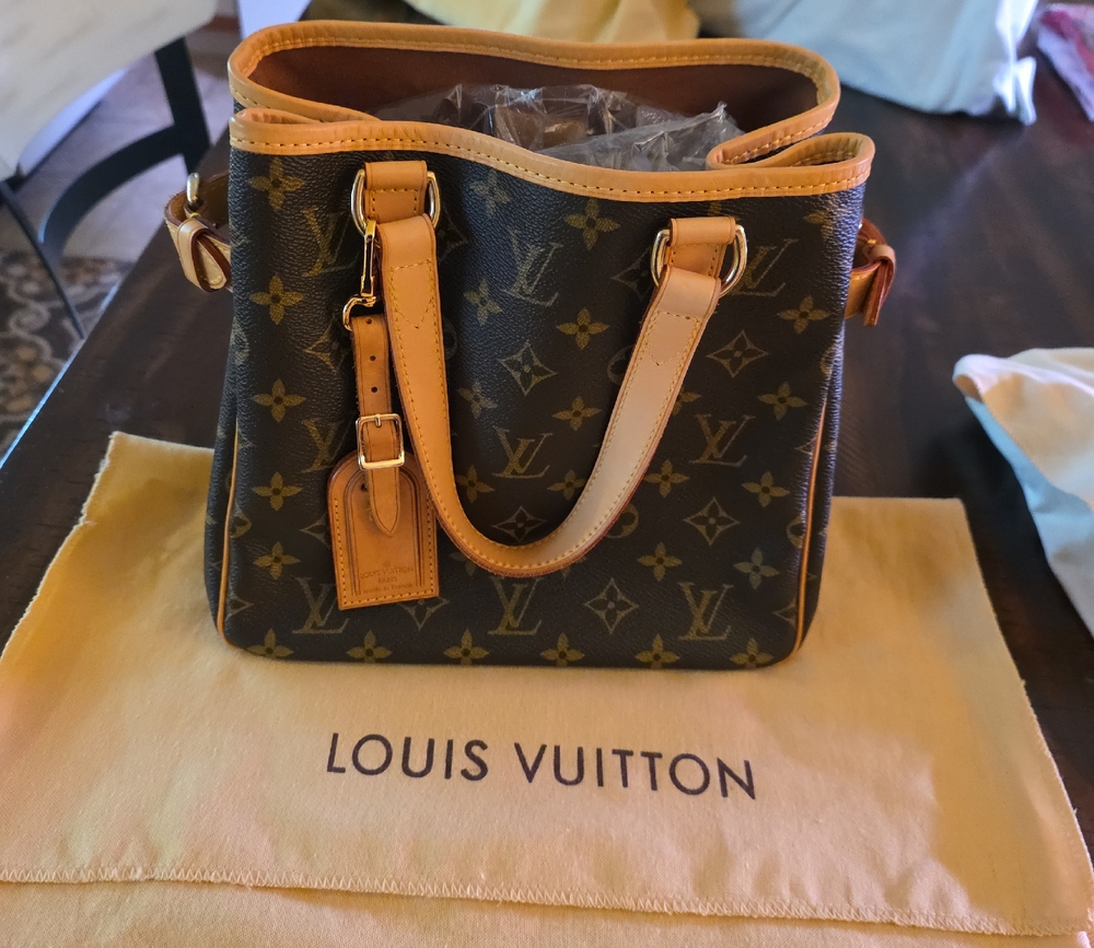 Louis Vuitton Brown Monogram Batignolles